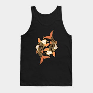 Yin Yang Koi Fish Tank Top